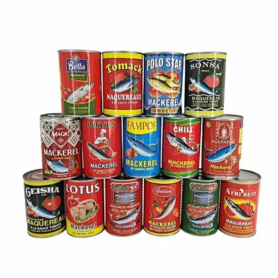 Niðursoðinn makríll í tómatsósu