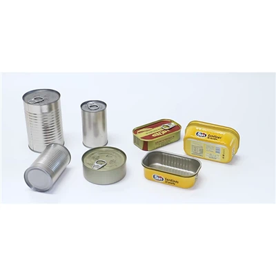 Blikkdósir fyrir matarumbúðir