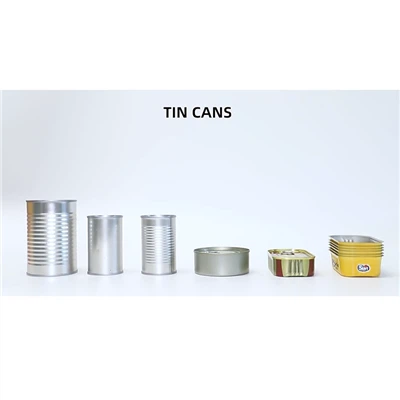 Blikkhúðaðar stáldósir